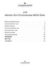 Junghans Meister fein Chronoscope MEGA Solar Manuale utente