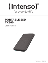 Intenso External SSD TX500 Manuale del proprietario