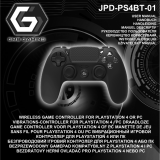 Gembird JPD-PS4BT-01 Manuale del proprietario