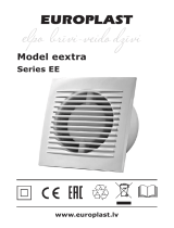 Europlast EE100 eextra Series EE Exhaust Fan Manuale utente