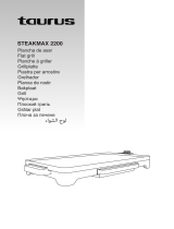 Taurus STEAKMAX 2200 Flat Grill Manuale utente