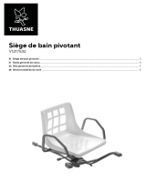 Thuasne Pivoting Bath Seat Istruzioni per l'uso