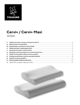 Thuasne Cervi+ Max morphology memory foam pillow Istruzioni per l'uso