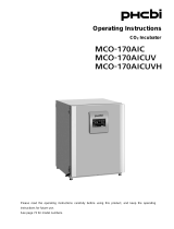 Phcbi MCO-170AIC Istruzioni per l'uso
