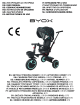 byox Tricycle Orion pink Istruzioni per l'uso