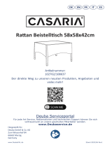 CASARIA 108637 Assembly Instructions