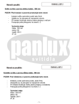 Panlux L1ZP-1/M Istruzioni per l'uso