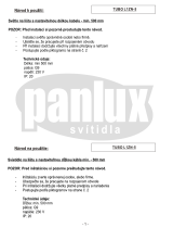 Panlux L1ZN-5/R Istruzioni per l'uso