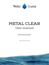 Wellis Crystal metal clear Manuale utente