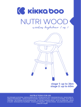 KikkaBoo Nutri Wood Manuale utente