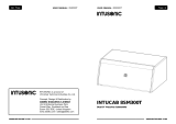 Intusonic INTUCAB 8 SM 300T noire Manuale utente