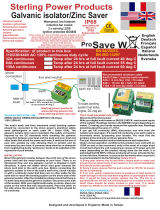 Sterling Power Galvanic Isolator / Zinc Saver Istruzioni per l'uso