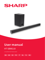 Sharp HT-SBW110 Manuale del proprietario