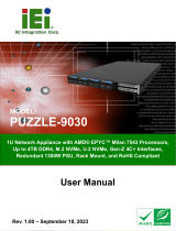 IEI Integration PUZZLE-9030 Manuale utente