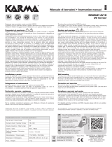 Karma DOUBLE UV18 Manuale del proprietario