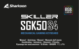 Sharkoon SGK50S4 Skiller Mechanical Keyboard Manuale utente