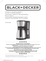 Black and Decker Appliances CM2045B Guida utente