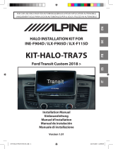Alpine KIT-HALO-TRA7S Guida d'installazione