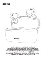 Baseus Ecouteurs Bluetooth sans Fil à Réduction de Bruit Active Hybride -48 DB Manuale utente