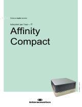 Interacoustics Affinity Compact Istruzioni per l'uso