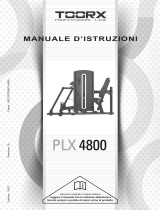 Toorx PLX-4800 HORIZONTAL LEG PRESS Manuale del proprietario