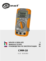 Sonel CMM-10 Manuale utente