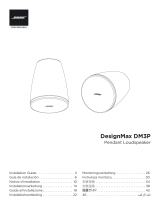 Bose DesignMax DM3P Guida d'installazione