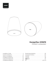 Bose DesignMax DM6PE Guida d'installazione
