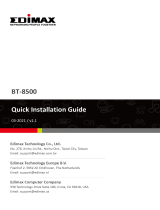 Edimax BT-8500 Guida d'installazione