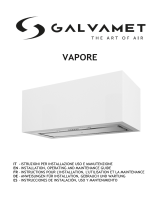Galvamet Vapore 60-A INOX Built-in Hood Guida d'installazione