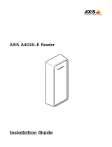 Axis A4020-E RFID Reader Guida d'installazione