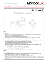 MONDOLUX AGLO-EU-PLUG Guida d'installazione