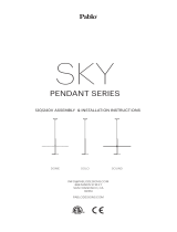 Pablo SKY DOME Series Pendant Light Manuale utente