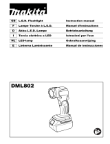 Makita DML802 Manuale utente