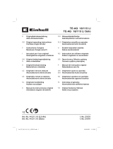 EINHELL TE-AG 18-115 Li Cordless Angle Grinder Manuale utente
