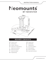 Neomounts BEAMER-C80WHITE Manuale utente
