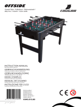 Cougar Offside football table Manuale utente