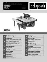 Scheppach HS80 Manuale utente