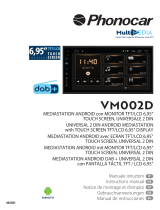 Phonocar VM002D Manuale utente