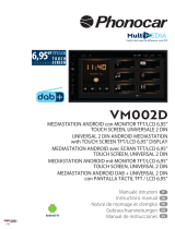 Phonocar VM002D Universal 2 Din Android MEDIASTATION Manuale utente