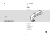 Bosch PDA 180 Manuale utente