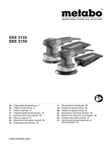 Metabo SXE 3150 Manuale del proprietario