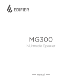 EDIFIER MG300 Manuale utente
