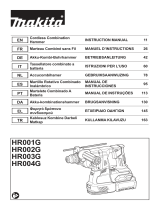 Makita HR001G Manuale utente