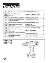 Makita DHP343 Manuale utente