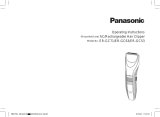 Panasonic ER-GC71 AC Rechargeable Hair Clipper Manuale utente