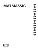 IKEA MATMASSIG Manuale utente