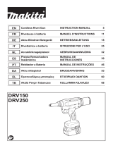 Makita DRV150 Manuale utente