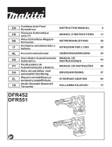 Makita DFR452 Manuale utente