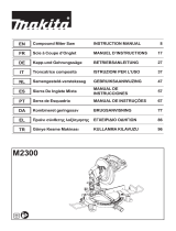 Makita M2300 Manuale utente